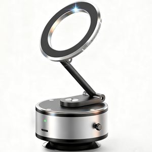 Supporto Magnetico per Telefono da Auto con Ventosa, Supporto per Telefono da Palestra a Doppia Faccia con Forte Adsorbimento, Supporto a Ventosa Motorizzato - Product Image 1