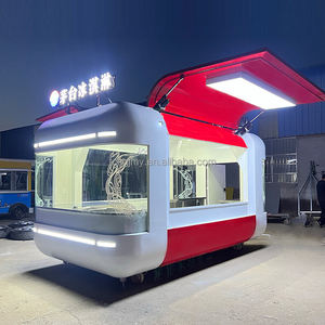 Factory Direct Customized Pizza Trailer Food Truck <strong>Used</strong> <strong>for</strong> Outdoor Bbq and Bakery With Motor - Product Image 2