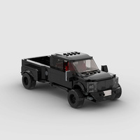Compatible avec les briques de marque, petites particules, voiture de sport de luxe, puzzle MOC, assemblage, jouets de construction DIY, plastique ABS