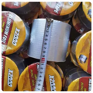 Super Strong Stickiness Aluminum Butyl Rubber Tape Window, Boat and Pipe Sealing roof butyl tape