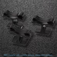 Arbitre Sifflet Doigt Grip Clip Holder Football Trainer Gripper Support Support ABS Noir Poudre Enduit Sport Arbitre