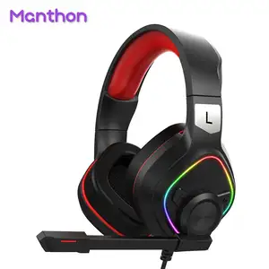 Amazon headset smart g9000 7.1 rgb, fone de ouvido led smart para jogos com menos de 200 para celular e pc