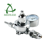 Régulateur de débit d'oxygène pédiatrique MEDEASE haute précision à étage unique en aluminium pour gaz argon 180x150x250