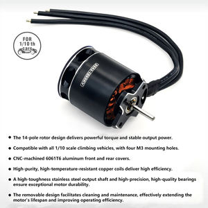 Motor sin escobillas Outrunner 3532 3542 1470KV - 2500KV de alta velocidad para coches RC 1/10, aviones de ala fija y drones. - Product Image 3