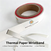Bracelet RFID personnalisé pour événements avec options en papier PP ou PVC pour parcs aquatiques, concerts, accès aux hôtels et paiement
