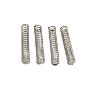 Kunden spezifische zylindrische Flachdrahtspulen-Druck feder aus Edelstahl - Product Image 2