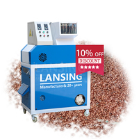 Machine de recyclage de câbles usagés 90 kg/h, petit broyeur et séparateur de câbles, granulateur de cuivre Lansing pour le recyclage des fils de cuivre