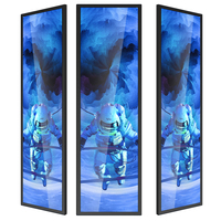 Écran tactile large LCD publicitaire extensible pour affichage numérique sur étagère de magasin, utilisation en ascenseur