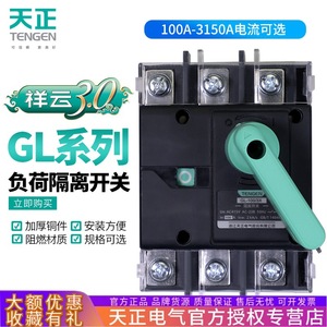 Tengen GL สวิทช์ตัดการเชื่อมต่อ100A 3P สวิทช์โหลดสัมผัสทองแดงสำหรับการป้องกันวงจรสามเฟส - Product Image 5