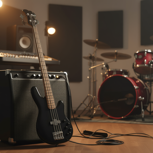 Camiseta All About The Bass para guitarristas bajistas, ropa para amantes de la música - Product Image 3