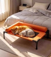 Vente en gros : Tapis surélevé d'extérieur d'été, style militaire, imperméable, respirant, résistant à l'humidité, en tissu Oxford, détachable et facile à nettoyer