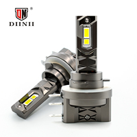 H15 LED DRL Ampoule de phare à faisceau élevé 12000LM Phare de voiture avec 110W Blanc 7035 + 3535 CSP Puce Canbus Sans erreur