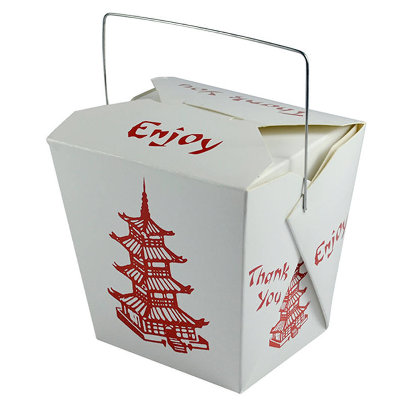 Caja de Arroz con Mango de alambre