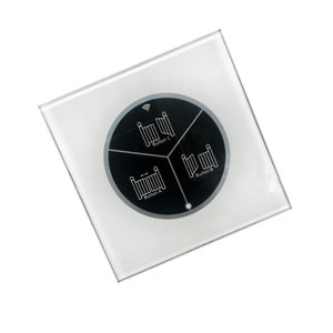 Ipek ekran ev elektronik cam dokunmatik anahtar paneli enstrüman banyo açık perde duvar spor mutfak otel dekorasyon için - Product Image 1