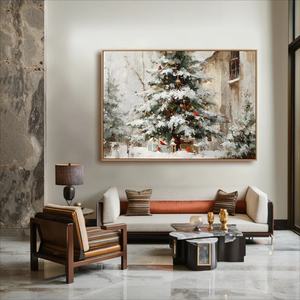Peinture à l'huile abstraite minimaliste Wabi-Sabi, art mural 3D moderne, art mural neutre sur toile, peint à la main, cadeau pour l'inauguration d'une maison - Product Image 1