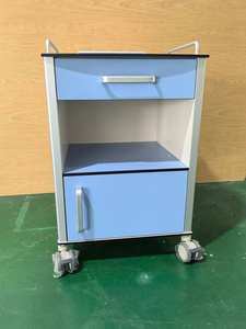 Table de chevet médicale MT MEDICAL pour maison de retraite, armoire de rangement en plastique pour soins de santé, tables de chevet d'hôpital avec rangement - Product Image 3