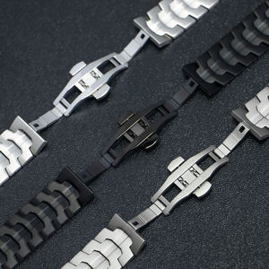 Correa de Acero para Huami <span class=keywords><strong>Amazfit</strong></span> <span class=keywords><strong>T</strong></span>-<span class=keywords><strong>rex</strong></span> 3/<span class=keywords><strong>2</strong></span> Trex <span class=keywords><strong>Pro</strong></span>, Correa de Reloj de Metal para <span class=keywords><strong>Amazfit</strong></span> <span class=keywords><strong>T</strong></span>-<span class=keywords><strong>Rex</strong></span> Ultra, Cierre de Mariposa, Accesorios para Reloj Inteligente - Product Image 5