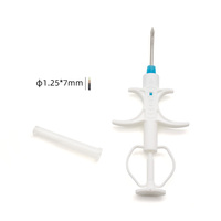 Puce pour animaux de compagnie 134.2khz FDX-B ISO11784/11785 norme universelle 1.4x8mm puce d'implant animal puce d'identification pour animaux de compagnie pour chien chat cochon