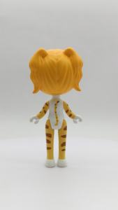 Tigre llavero PVC plástico bosque Animal mochila Clip dibujos animados coleccionables niños regalo - Product Image 5