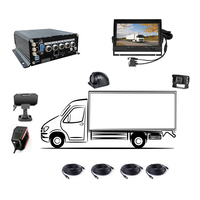 Kit SeemeTech 1080P AI 4CH BSD ADAS DMS pour voitures, bus, DVR mobile pour véhicules avec WiFi 4G et garantie d'un an