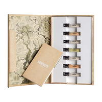 Ensemble de découverte de bouteille d'échantillon de parfum en carton de luxe de qualité supérieure de 100ml avec revêtement UV boîte d'emballage de stockage de gaufrage de stratification mate