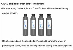 Appareil de Dermabrasion et Lifting Facial 2-en-1 Hydra Oxygène à Bulles pour Salon et Spa, Compatible Prises US/IT/ZA, Modèle CN - Product Image 4