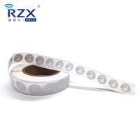 Etiqueta NFC RFID Impermeable en Blanco de 13.56MHz NTAG424 ISO14443A, Etiqueta Adhesiva de PVC para Control de Acceso, Pagos y Smartphones