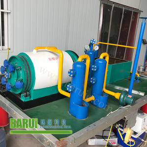 スキッドマウント美しいデザイン都市ごみタイヤリサイクルミニ熱分解プラント燃料油 - Product Image 2