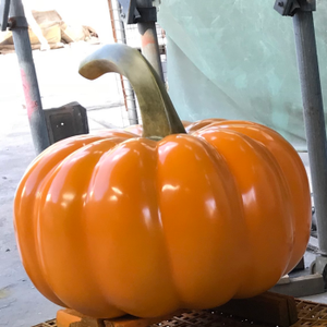 Halloween tổ chức sự kiện cho thấy trang trí nội thất ngoài trời Vườn nhựa bí ngô vòm khổng lồ/duy nhất sợi thủy tinh trang trí tác phẩm điêu khắc - Product Image 5