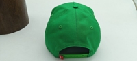 Sombrero de béisbol de ala curva de algodón estructurado de diseño simple con logotipo de bordado 3D personalizado y etiqueta personalizada
