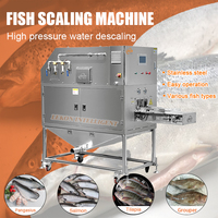 Petite machine de traitement de poisson entièrement automatique Coupe-détartrage de filet de tilapia électrique Tuer les intestins Détartrage Haute efficacité Raisonnable