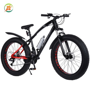 Vélo de montagne tout-terrain en acier à haute teneur en carbone, vitesses 21-24, freins à double disque, pour adultes, adolescents et collégiens - Product Image 1