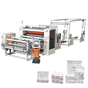 FEXIK V Folding Type Full Auto Facial Tissue V Folding Making Machine Facial Paper Machinery Use