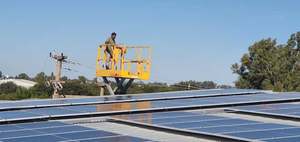 Paket Off Grid Daya Hibrid Pembangkit Listrik Tenaga Surya 100KW 1Mw 3 Mw dan Baterai untuk Rumah - Product Image 4