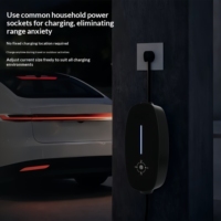 Chargeur EV portable Nema 1450 Type 2 3,5 kW 16A, démarreur de voiture portable Type 2, stations de charge portables