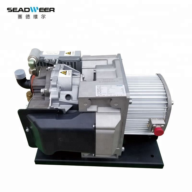 2.2KW 3.7KW autobús eléctrico libre de aceite desplazamiento compresor de aire de energía libre de aceite de compresor