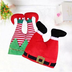 Oferta Especial: Decoraciones y Regalos para Fiestas Navideñas, Gorro de Santa Claus para Niños y Adultos, Pantalones Rojos, Gorro de Payaso - para Celebraciones Festivas - Product Image 3