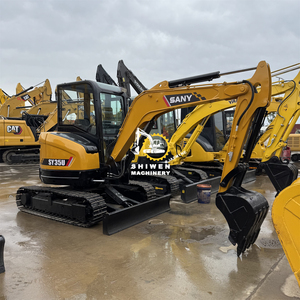 Mini-excavatrice Sany Sy35u d'occasion, machine de 3,5 tonnes, moteur Yanmar 3TNV88, 2022, Sy16u, Sy18u, Sy26u, Sy55u - Product Image 4