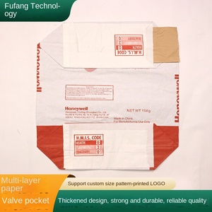 Sacchetto per malta con valvola, sacchetto composito rinforzato per colla per piastrelle in ceramica, polvere di stucco, <span class=keywords><strong>mastice</strong></span>, confezione a tre strati di carta e un strato di film, per prodotti chimici - Product Image 4