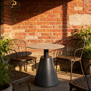 <span class=keywords><strong>Table</strong></span> à manger d'extérieur populaire pour 4 <span class=keywords><strong>personnes</strong></span> ensemble <span class=keywords><strong>de</strong></span> <span class=keywords><strong>table</strong></span> à cadre en <span class=keywords><strong>aluminium</strong></span> <span class=keywords><strong>table</strong></span> basse d'extérieur <span class=keywords><strong>de</strong></span> <span class=keywords><strong>jardin</strong></span> nordique - Product Image 5