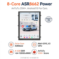 Système multimédia universel 2 Din Android Auto Carplay LODARK SL32 9,7 pouces, autoradio stéréo DSP GPS RGB, écran QLED