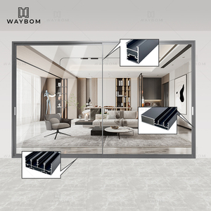 Weibang nhôm cửa trượt và cửa sổ 40 Series không phá vỡ nhiệt hồ sơ bên ngoài cửa sổ để bán - Product Image 6