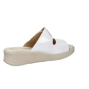Sandali con Zeppa Cinzia Soft da Donna Bianco Argento LF85002 - Product Image 5