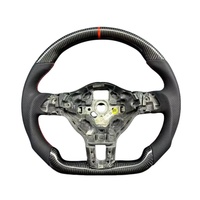 Volant de voiture en cuir Nappa modifié en fibre de carbone pour VW Golf 6 GTI 6ème génération Scirocco pour Volkswagen