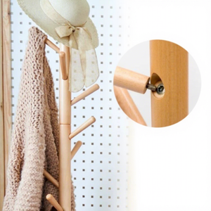 <span class=keywords><strong>Porte</strong></span>-<span class=keywords><strong>manteau</strong></span> en bois moderne pliable en gros <span class=keywords><strong>pour</strong></span> chambre à coucher, salon, salle de bain et salle à manger, meubles de maison - Product Image 4