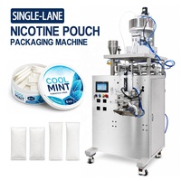Machine d'emballage automatique de tabac en poudre ultrasonique à prix d'usine, machine de fabrication de sachets de nicotine 0,4g 1g