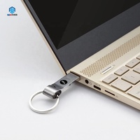 Clé USB originale pour ordinateur portable HP 16 Go 32 Go 64 Go 128 Go Clé USB en métal sur porte-clés Mémoire U Stick