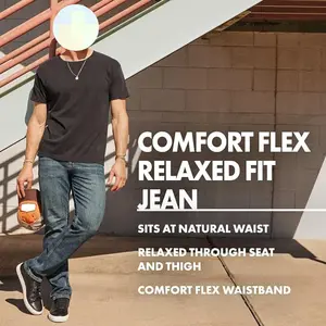 2024 Canada Mùa Hè Jeans Người Đàn Ông Của Retro Thoải Mái Phù Hợp Bootcut Jackson Lỗ Jean