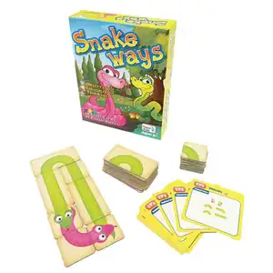 Teamkids Wholesale Snake Waysロジックボードゲーム2021教育ゲームボードキッズ教育玩具