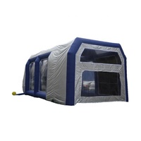 Tente de voiture gonflable portable, garage de voiture, tente de salon professionnel transparente, tente de lavage de voiture gonflable, abri de voiture pour la vente